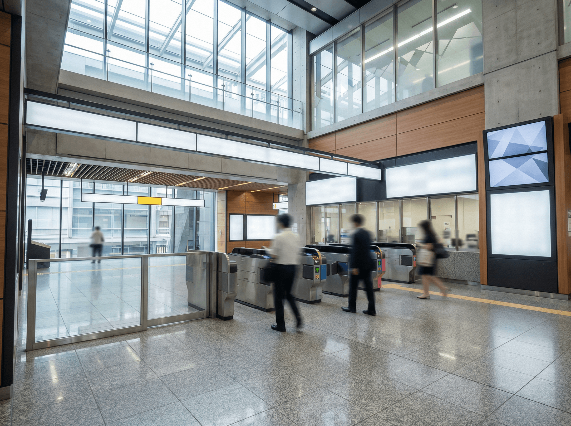 最寄り駅から店舗までの出口案内